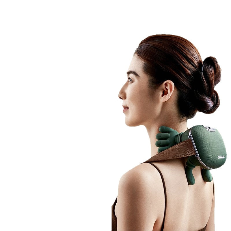 Cordless Neck & Shoulder Massager – Deep Kneading + Heat Relief