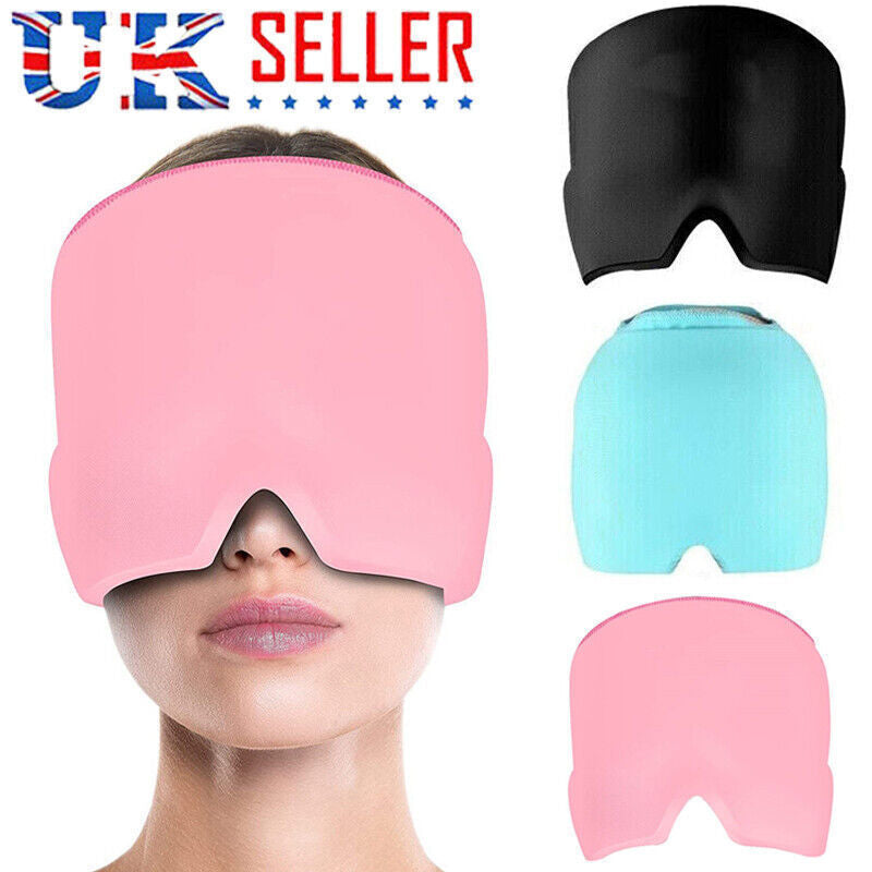 UK Ice Cap Migraine Relief Mask – Cooling Comfort When You Need It Most