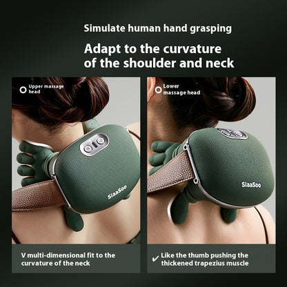 Cordless Neck & Shoulder Massager – Deep Kneading + Heat Relief