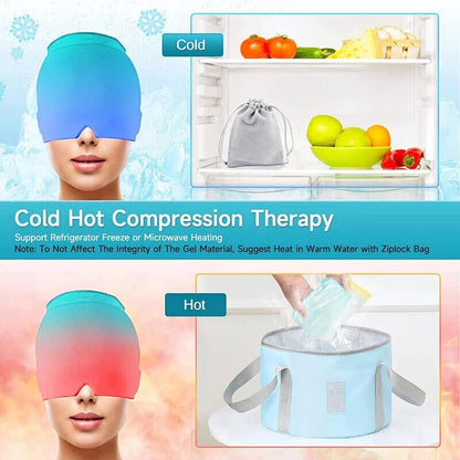 UK Ice Cap Migraine Relief Mask – Cooling Comfort When You Need It Most
