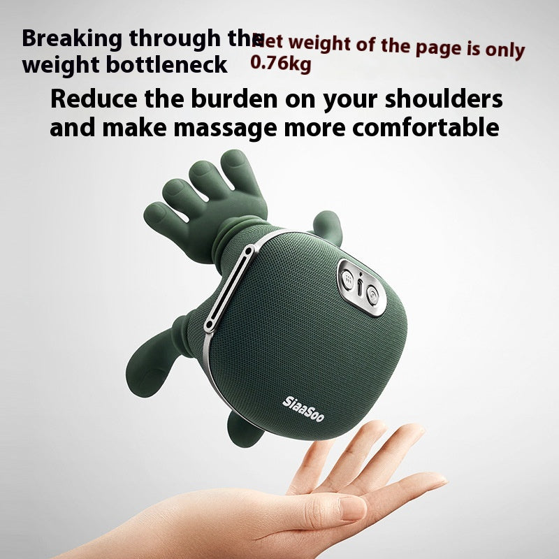 Cordless Neck & Shoulder Massager – Deep Kneading + Heat Relief