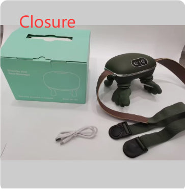 Cordless Neck & Shoulder Massager – Deep Kneading + Heat Relief