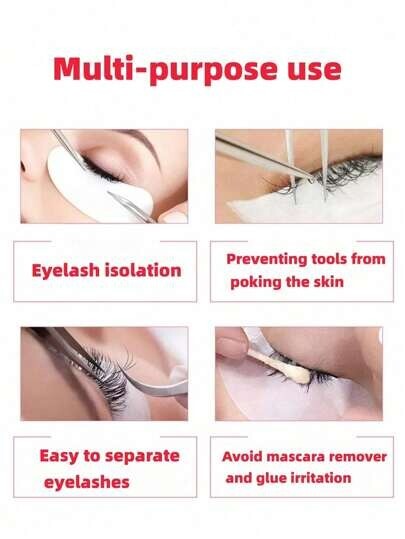 Salon Eyelash Extension Gel Pads Lint Free under Eye Patches Makeup Tools